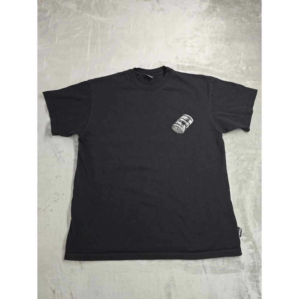 Men’s Black “Big Money Fast” Graphic T-Shirt Cash Money Print Streetwear Sz L